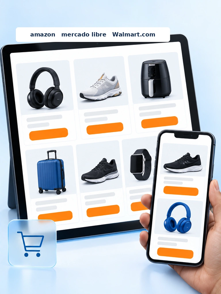 Ilustración diseñada: Marketplaces