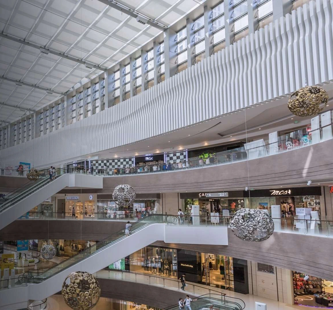 Entorno de retail, material de presentación